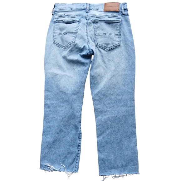 Lucky Brand Women's Size 6 Light Blue Ankle Jeans - Picture 7 of 7